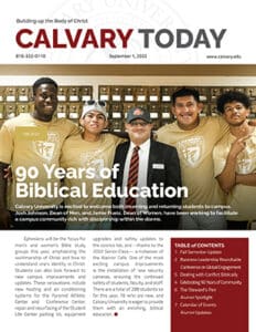 Fall 2022 Calvary Today