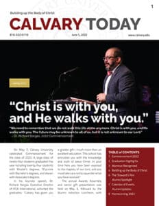 Spring 2022 Calvary Today