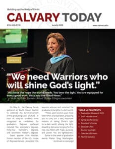 Spring 2023 Calvary Today