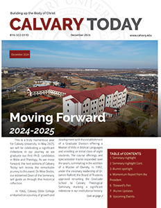 Winter 2024 Calvary Today
