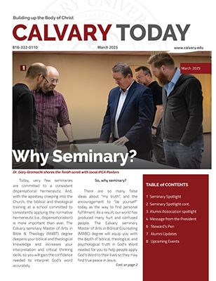 Spring 2025 Calvary Today
